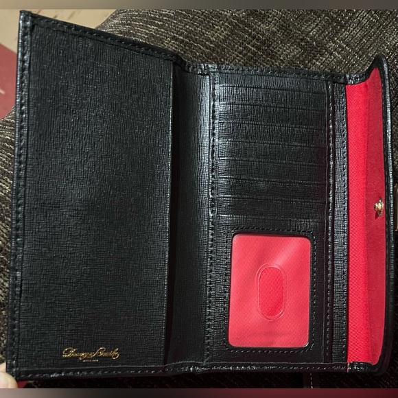 Dooney Bourke Check Book Wallet - Picture 6 of 6